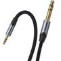 CABLE AUDIO ESTEREO JACK 3.5/M JACK 6.3/M 2 M GRIS VENTION